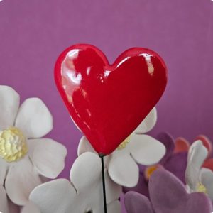 Cœur sur tige